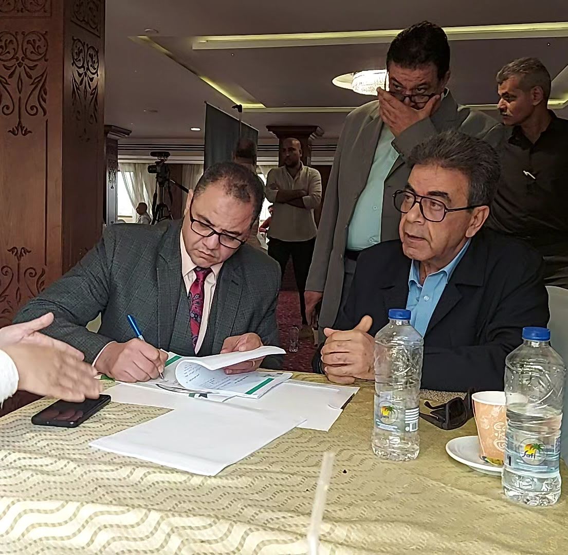 التوقيع مع نقيب عام الأطباء البيطريين